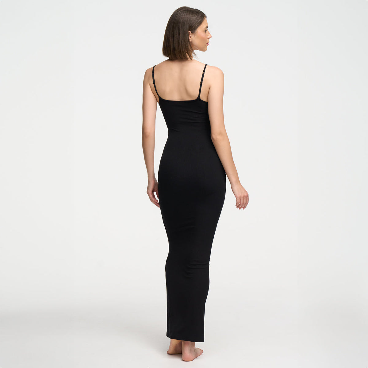 Ribbed Cami Maxikleid